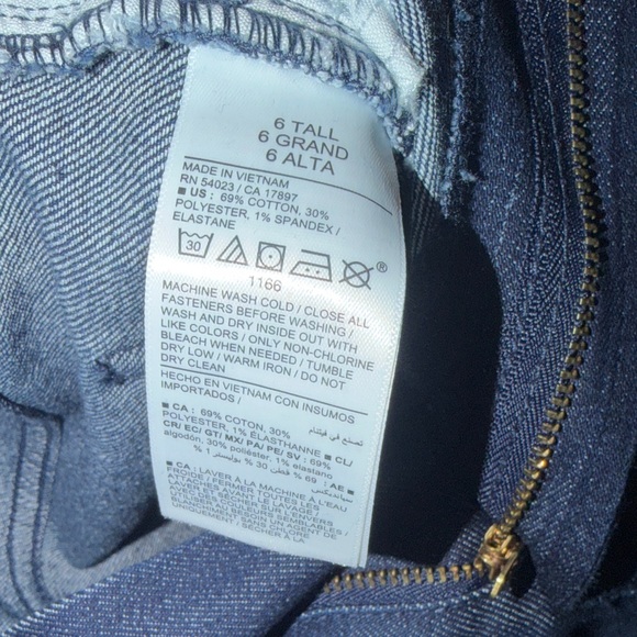 Old Navy Women's High Rise Skinny Jeans Sz 6 Long - Picture 6 of 6